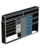 Bedrijfswageninrichting Volkswagen Crafter | L3H3 | Bestuurderszijde BLN-8