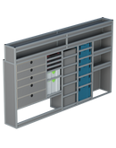 Bedrijfswageninrichting Volkswagen Crafter | L3H3 | Bestuurderszijde BLN-8