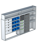 Bedrijfswageninrichting Volkswagen Crafter | L3H3 | Bestuurderszijde BLN-9