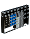 Bedrijfswageninrichting Volkswagen Crafter | L3H3 | Bestuurderszijde BLN-9