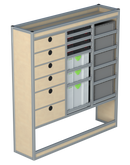 Bedrijfswageninrichting Citroën Jumper | L2H2 | Passagierszijde PZN-3