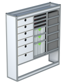 Bedrijfswageninrichting Citroën Jumper | L2H2 | Passagierszijde PZN-3