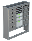 Bedrijfswageninrichting Citroën Jumper | L2H2 | Passagierszijde PZN-3