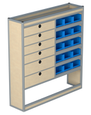 Bedrijfswageninrichting Citroën Jumper | L2H2 | Passagierszijde PZN-4