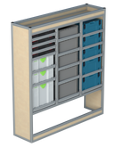 Bedrijfswageninrichting Citroën Jumper | L2H2 | Passagierszijde PZN-5