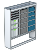 Bedrijfswageninrichting Citroën Jumper | L2H2 | Passagierszijde PZN-5