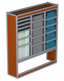 Bedrijfswageninrichting Citroën Jumper | L2H2 | Passagierszijde PZN-5