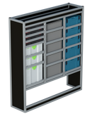 Bedrijfswageninrichting Citroën Jumper | L2H2 | Passagierszijde PZN-5