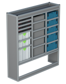 Bedrijfswageninrichting Citroën Jumper | L2H2 | Passagierszijde PZN-5