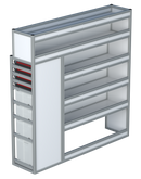 Bedrijfswageninrichting Volkswagen Crafter | L3H3 | Passagierszijde PZN-1