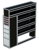 Bedrijfswageninrichting Volkswagen Crafter | L3H3 | Passagierszijde PZN-1