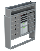 Bedrijfswageninrichting Volkswagen Crafter | L3H3 | Passagierszijde PZN-3