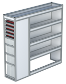 Bedrijfswageninrichting Citroën Jumper | L3H2 | Passagierszijde PZN-1