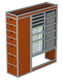 Bedrijfswageninrichting Citroën Jumper | L3H2 | Passagierszijde PZN-2