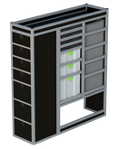 Bedrijfswageninrichting Citroën Jumper | L3H2 | Passagierszijde PZN-2