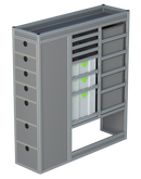 Bedrijfswageninrichting Citroën Jumper | L3H2 | Passagierszijde PZN-2