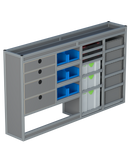 Bedrijfswageninrichting Volkswagen Transporter | L1H1 | Bestuurderszijde BLN-6