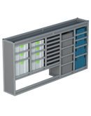 Bedrijfswageninrichting Volkswagen Transporter | L2H1 | Bestuurderszijde BLN-10