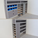Combi-deal 1 - Bedrijfswageninrichting Mercedes Sprinter L2H2 grijs