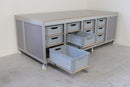 Mobiele werktafel MFT-HD-8KD-1L gevuld