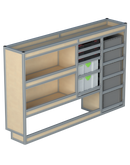 Bedrijfswageninrichting Citroën Jumpy | L2 | Bestuurderszijde BLN-1
