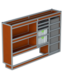 Bedrijfswageninrichting Citroën Jumpy | L2 | Bestuurderszijde BLN-1