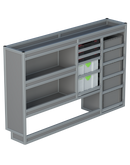 Bedrijfswageninrichting Citroën Jumpy | L2 | Bestuurderszijde BLN-1