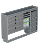 Bedrijfswageninrichting Citroën Jumpy | L2 | Bestuurderszijde BLN-2