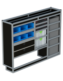 Bedrijfswageninrichting Citroën Jumpy | L2 | Bestuurderszijde BLN-3