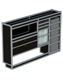 Bedrijfswageninrichting Citroën Jumpy | L2 | Bestuurderszijde BLN-4