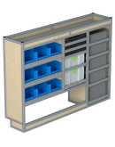 Bedrijfswageninrichting Citroën Jumpy | L2 | Bestuurderszijde BLN-5