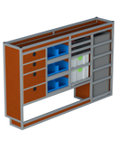 Bedrijfswageninrichting Citroën Jumpy | L2 | Bestuurderszijde BLN-6