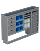 Bedrijfswageninrichting Citroën Jumpy | L2 | Bestuurderszijde BLN-6