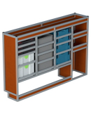 Bedrijfswageninrichting Citroën Jumpy | L2 | Bestuurderszijde BLN-7