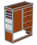 Bedrijfswageninrichting Citroën Jumpy | L2 | Passagierszijde PZN-2