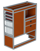 Bedrijfswageninrichting Citroën Jumpy | L2 | Passagierszijde PZN-3