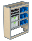 Bedrijfswageninrichting Citroën Jumpy | L2 | Passagierszijde PZN-4