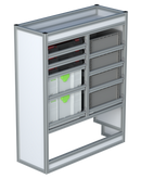 Bedrijfswageninrichting Citroën Jumpy | L2 | Passagierszijde PZN-5