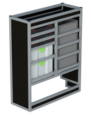 Bedrijfswageninrichting Citroën Jumpy | L2 | Passagierszijde PZN-5