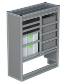 Bedrijfswageninrichting Citroën Jumpy | L2 | Passagierszijde PZN-5