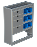 Bedrijfswageninrichting Citroën Jumpy | L2 | Passagierszijde PZN-6