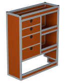 Bedrijfswageninrichting Citroën Jumpy | L2 | Passagierszijde PZN-7