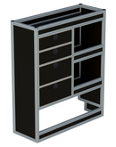 Bedrijfswageninrichting Citroën Jumpy | L2 | Passagierszijde PZN-7