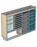 Bedrijfswageninrichting Citroën Jumpy | L3 | Bestuurderszijde BLN-10