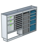 Bedrijfswageninrichting Citroën Jumpy | L3 | Bestuurderszijde BLN-10