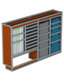 Bedrijfswageninrichting Citroën Jumpy | L3 | Bestuurderszijde BLN-10
