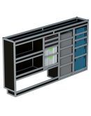 Bedrijfswageninrichting Citroën Jumpy | L3 | Bestuurderszijde BLN-1