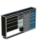 Bedrijfswageninrichting Citroën Jumpy | L3 | Bestuurderszijde BLN-2
