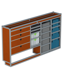Bedrijfswageninrichting Citroën Jumpy | L3 | Bestuurderszijde BLN-2