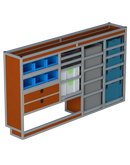 Bedrijfswageninrichting Citroën Jumpy | L3 | Bestuurderszijde BLN-3